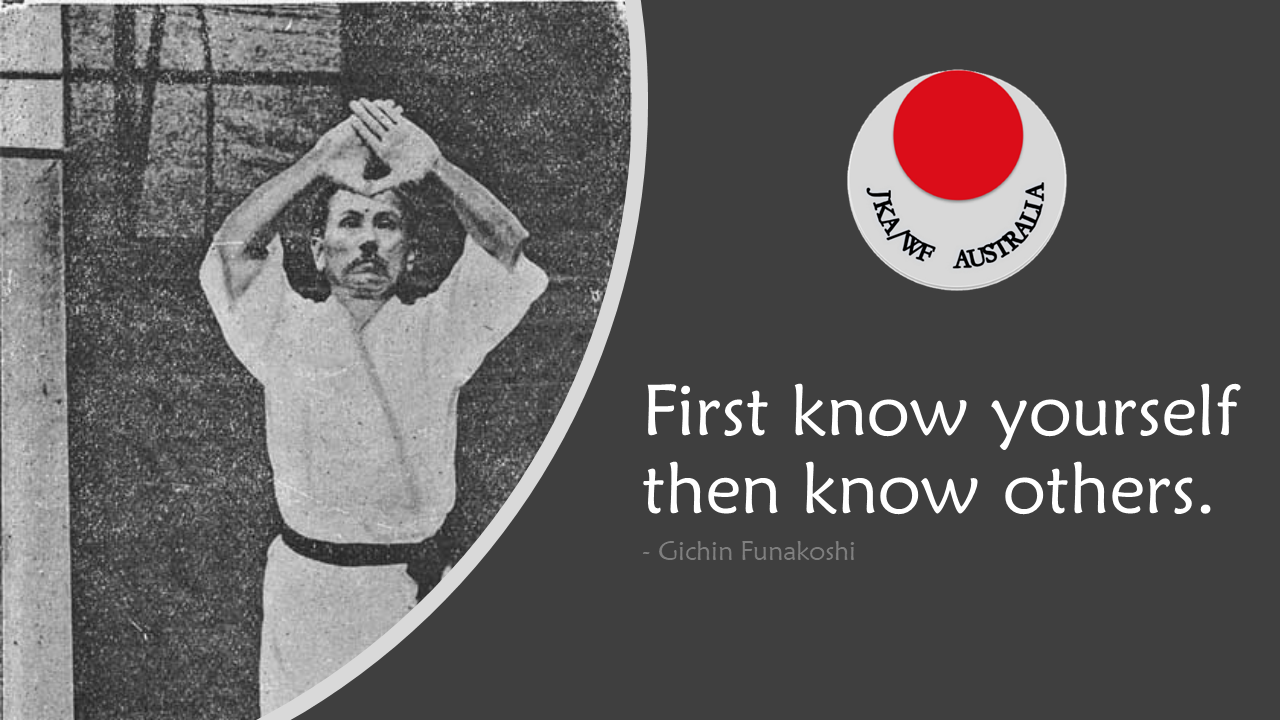 JKAAustralia instructors and members practicing Karate